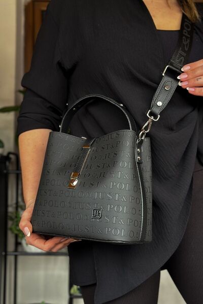 Just Polo JP حقائب كتف نسائية أصلية من Just Polo مناسبة للاستخدام اليومي متوس...