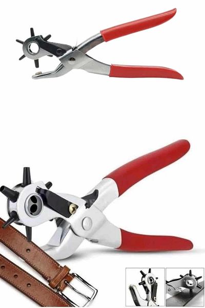storeks Belt Punch Pliers- Belt Hole Puncher Stainless Steel