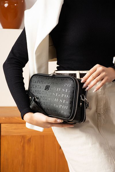 Just Polo JP Original Just Polo Medium and Large Size Wide Strap Women's Shoulder Bags Suitable for Daily Use