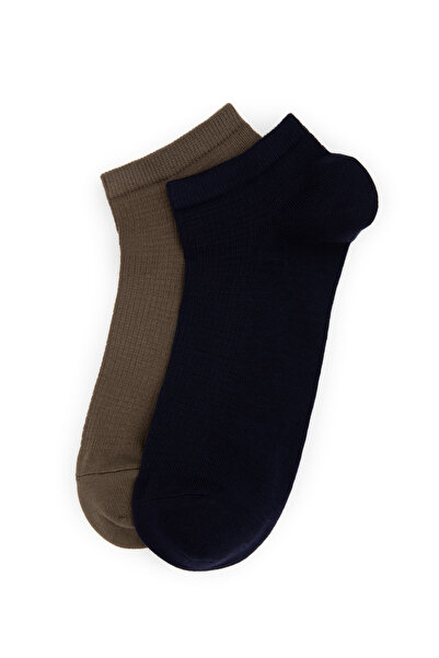 U.S. Polo Assn. Men's 2-Piece Booties Socks 50304243-Vr033