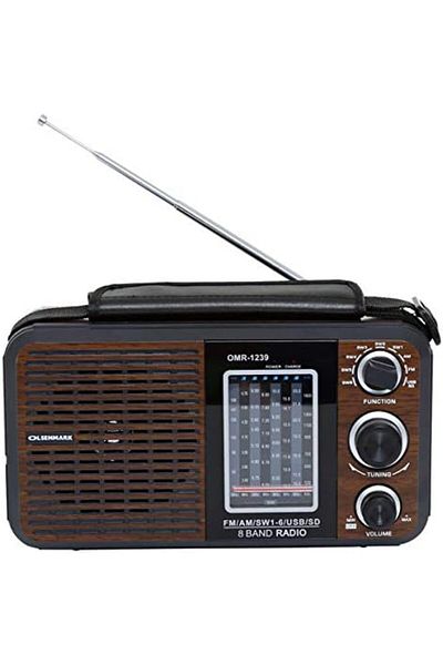 Olsenmark Rechargeable Radio - BT/USB/SD/MP3 Music Player