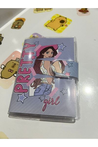 demirosa Mini Notepad with 1 Cute Girl Character – for School and Daily Use