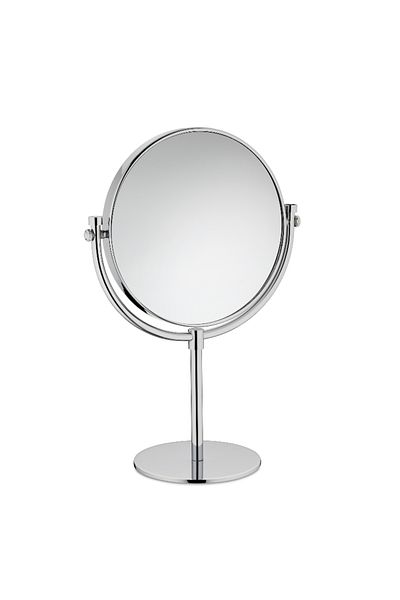 Kela Oglindă cosmetică cu două fețe GRETA crom