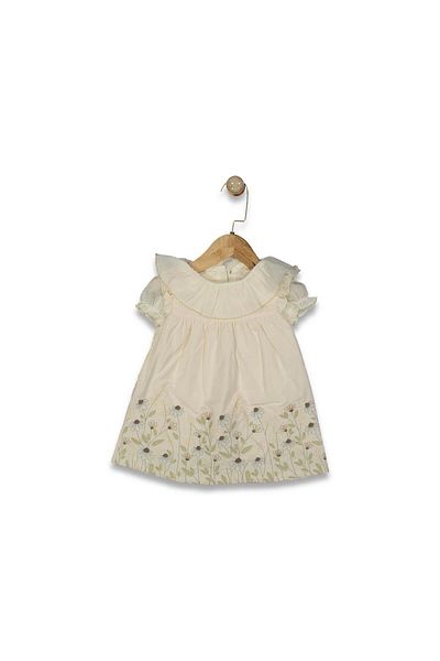 bebitomkids Girl 9-24 Months Skirt Embroidered Dress