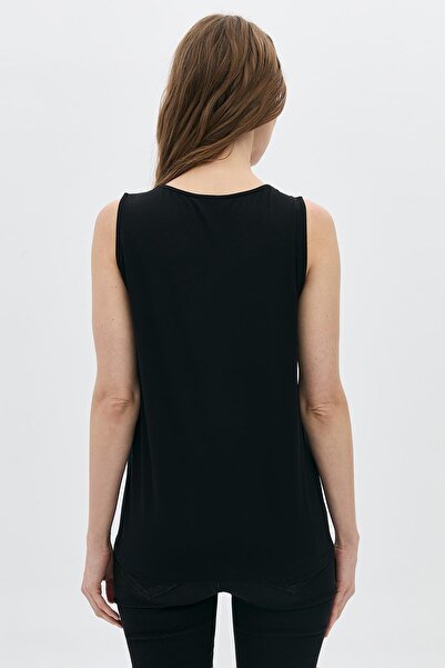 DAIDO Πανί με φερμουάρ με λεπτομέρεια τσέπης με παγιέτες