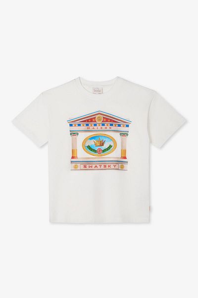 SWATSKY BG Store Момче Бяла тениска