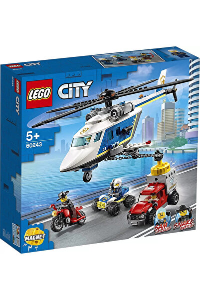 LEGO LEGO CITY URMARIRE CU ELICOPTERUL POLITIEI 60243