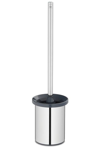 Kela Alor toilet set 18/10 stainless steel dark gray