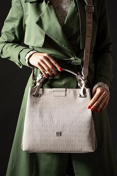 Just Polo JP Original Just Polo Medium and Large Size Wide Strap Women's Shoulder Bags Suitable for Daily Use