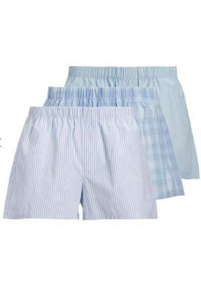 Jack & Jones JACK&JONES Herren Web-Boxershorts, 3er Pack - JACMILANO WOVEN BOXERS 3 PACK , Baumwolle