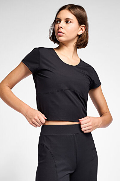 Lescon Γυναικείο κοντομάνικο μπλουζάκι προπόνησης 25B-2056