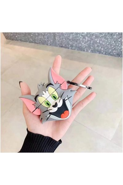 Blackmark 1. And 2Nd Generation Compatible Cute Silicone Tom Figure Headphone Protection Case