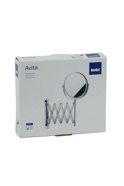 Kela Oglinda cosmetica de perete AVITA