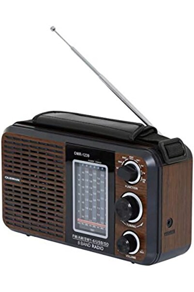 Olsenmark Portable Fm Radio With Bluetooth, Usb & Sd | Loud Sound, Mp3 Player, 2-year Warranty