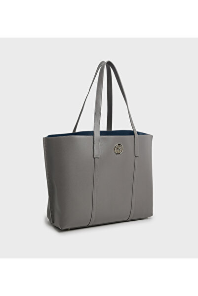 BCBG Gray Everyday Tote Bag
