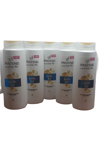 Pantene Classic Care 3 in 1 (Shampoo + Conditioner + Care Cure) 625 ml X 5 Pcs