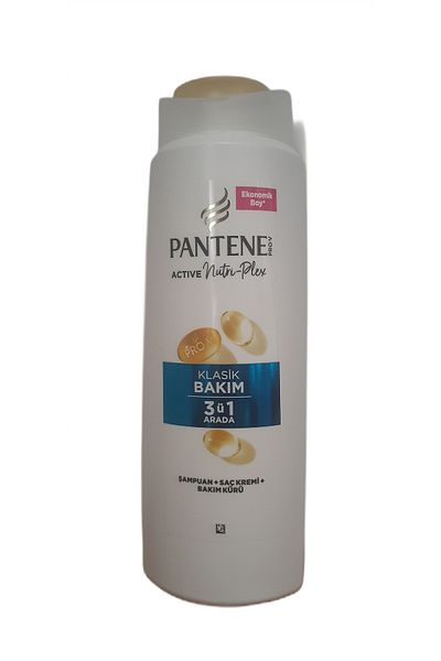 Pantene Classic Care 3 in 1 (Shampoo + Conditioner + Care Cure) 625 ml X 6 Pcs