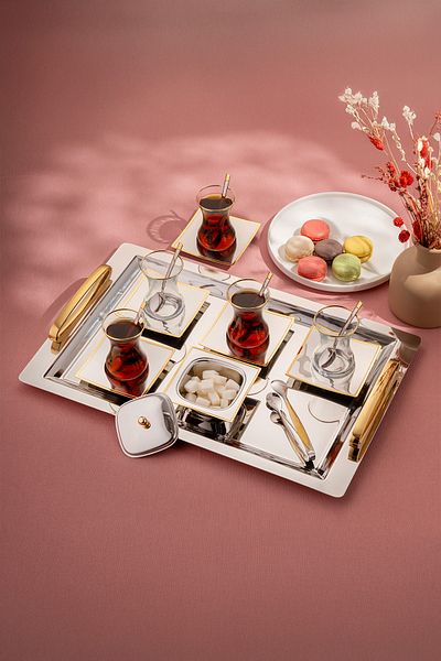 Emsan Lukas 40 Piece Tea Set