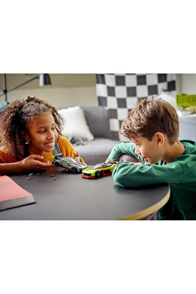 LEGO LEGO SPEED CHAMPIONS ASTON MARTIN VALKYRIE AMR PRO SI ASTON MARTIN VANTAGE GT3 76910