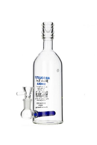 Black Leaf Bong Black Leaf Vodka Absolutly with Diffuser 24cm