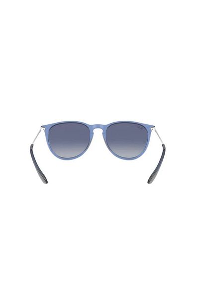 Ray-Ban Ray-Ban Erika RB4171 6515/4L – Ochelari de soare, Albastru Cristal, Lentile Gradient Albastru-Gri