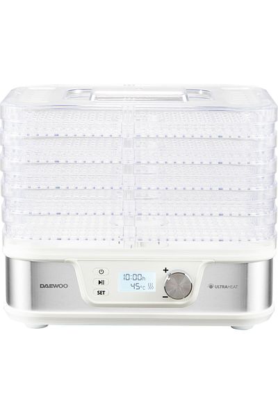 Daewoo Uscator de alimente Daewoo DD500S, 400 W, 5 trepte, afișaj digital, temporizator