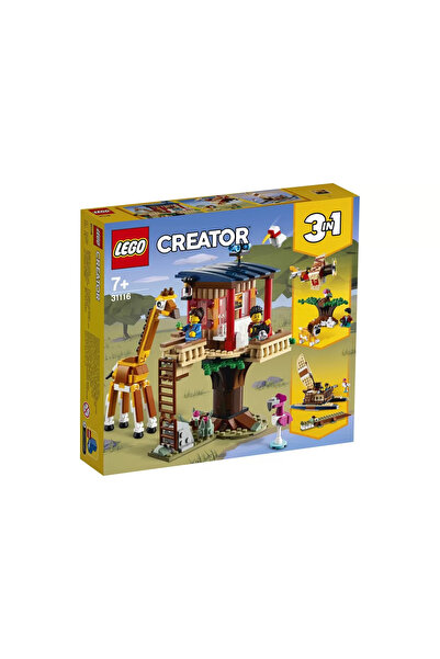 LEGO LEGO CREATOR CASUTA IN COPAC CU ANIMALE SALBATICE IN 31116