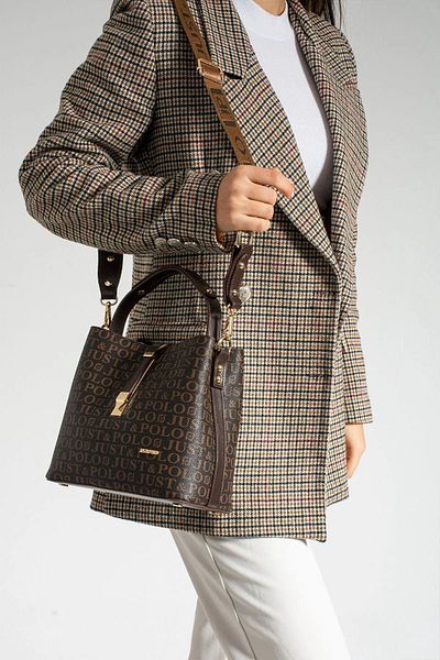 Just Polo JP Original Just Polo Medium and Large Size Wide Strap Women's Shoulder Bags Suitable for Daily Use