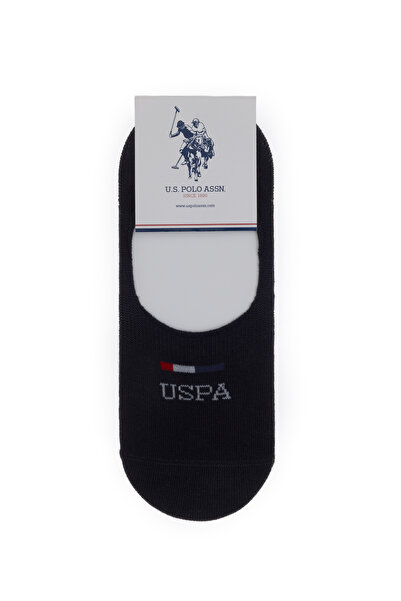 U.S. Polo Assn. Men's Black 2-Piece Ballerina Socks 50311356-Vr046