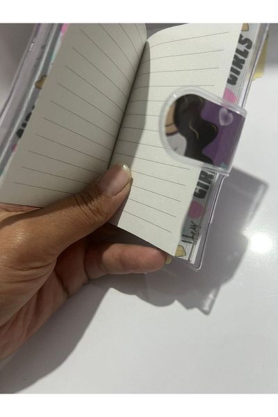 demirosa Mini Notepad with 1 Cute Girl Character – for School and Daily Use