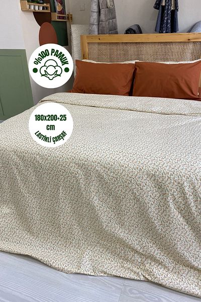 sutra Set cuvertură dublă 100% bumbac Akfil Fabric 6 piese