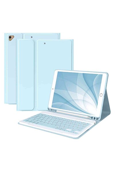 Fuchsia iPad 10.2 7/8/9 Generation Compatible A2197, A2270, A2602 Tablet Case with Keyboard