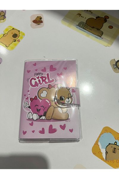 demirosa 1 Pc Mini Notepad with Cute Cartoon Characters – for School and Daily Use