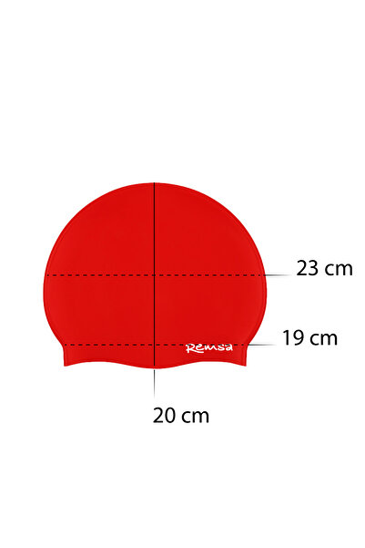 Remsa Mayo Καπέλο κολύμβησης Remsa Silicone Pool Marine RSB-01 Κόκκινο
