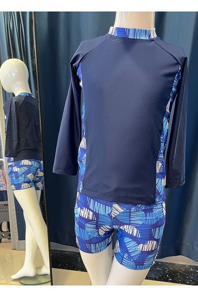 Emayo Yavuz Long Sleeve Boy's Swimsuit +50 Uv