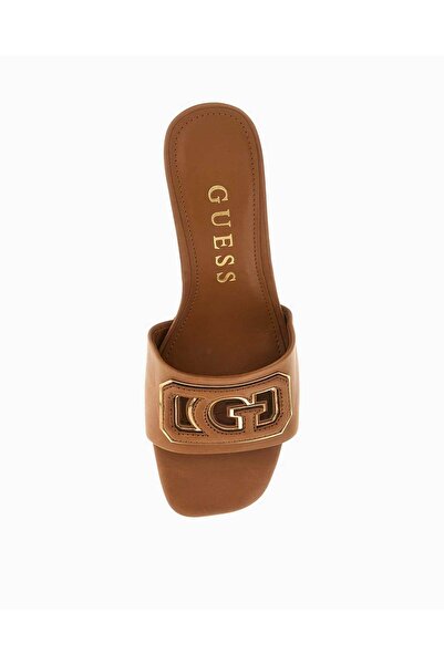 Guess Kadın Gals Dress Terlik - Tan