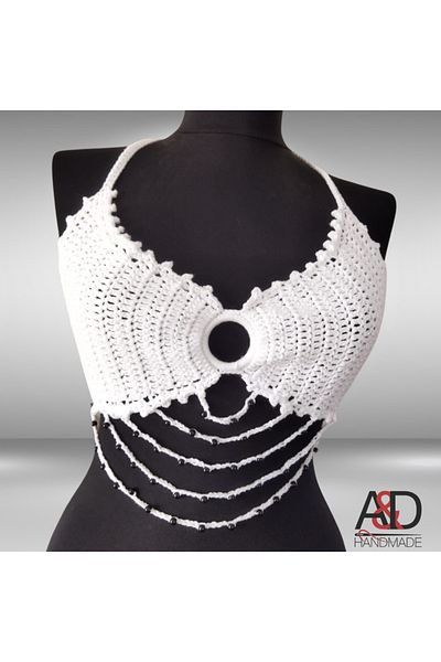 Home Bustier>Beach Wear>Beach Dress>Women's Wear>Hand Knitted>Bikini