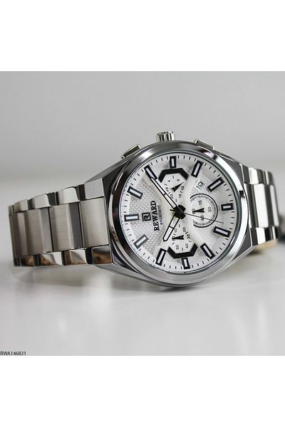 Reward Rwa146831 Men's Wrist Watch with Steel Band