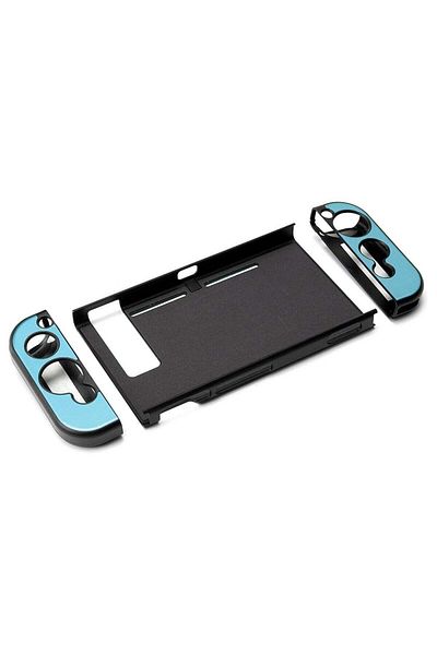 Generic Anti-slip Aluminum Case Cover Skin Shell Protective For Nintendo Switch Game Console - Light