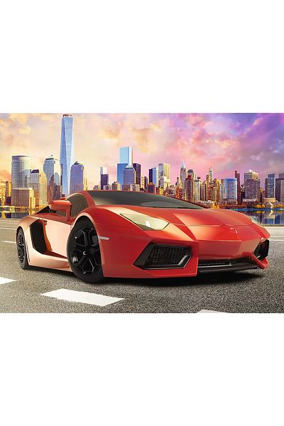 Trefl PUZZLE TREFL 1000 LAMBORGHINI ROSU