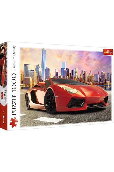 Trefl PUZZLE TREFL 1000 LAMBORGHINI ROSU