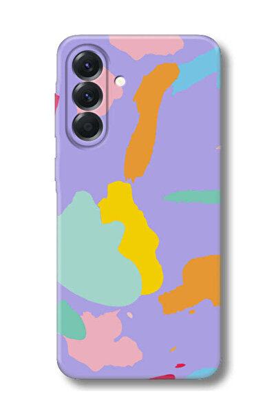 frondcase حافظة هاتف سامسونج A26 بدهانات فنية أرجوانية