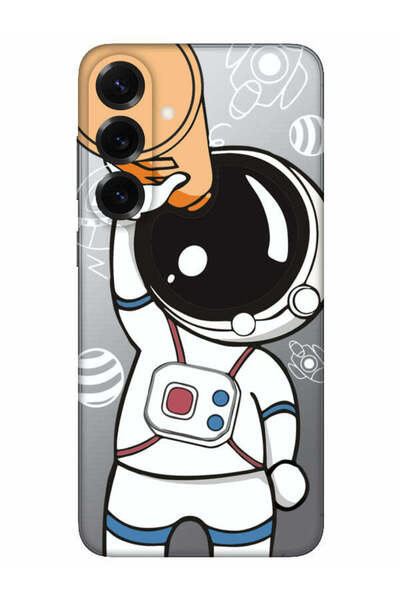 frondcase حافظة هاتف سامسونج S25 بلس رائد الفضاء الشفافة