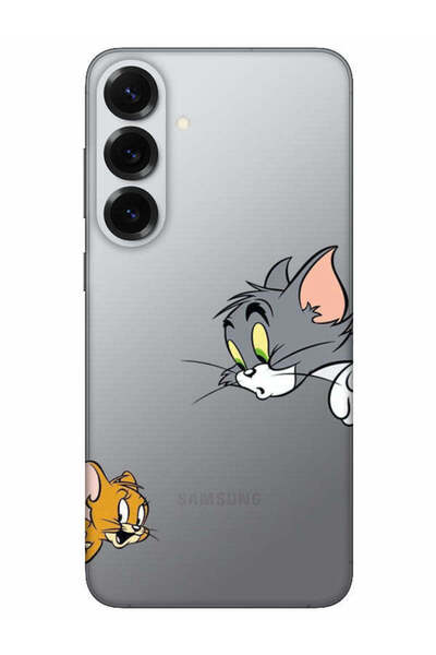 frondcase حافظة هاتف سامسونج S25 بلس توم وجيري شفافة