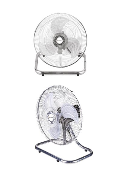 Torima SF-03 Gümüş Ayarlanabilir 18'' İnc Ayaklı 55W 3 Kademe 3 Pervaneli Vantilatör Fan