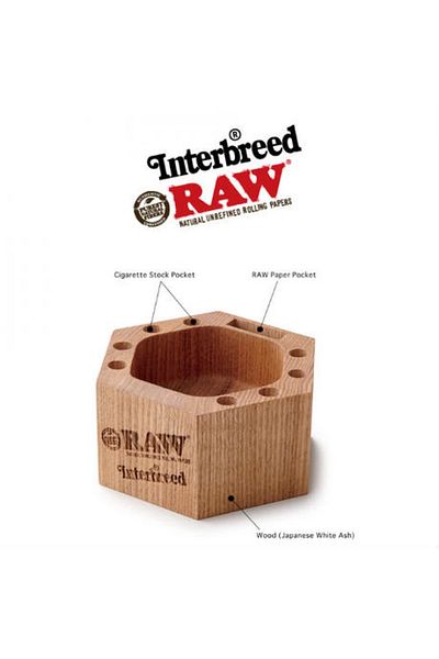 RAW Scrumiera Raw X Interbreed - Chilling Wood Japan Limited Edition
