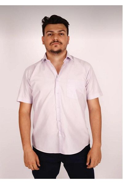 Kuraff Giyim ΑΝΔΡΙΚΟ ΠΟΥΚΑΜΙΣΟ ΚΛΑΣΙΚΟ ΚΟΡΥΦΑΙΟ ΥΦΑΣΜΑ DAKRON ΜΟΝΗ ΤΣΕΠΗ ΚΟΝΤΟ ΜΑΝΙΚΙ