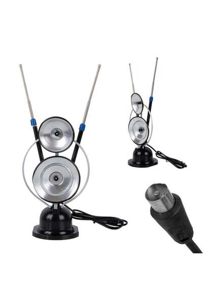 Powermaster PM-25023 TV Üstü Eski Tip Karasal Yayın Anten