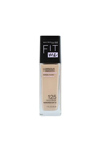 Fit Me كريم اساس فت مي Luminous+Smooth رقم 125 نود بيج 30مل