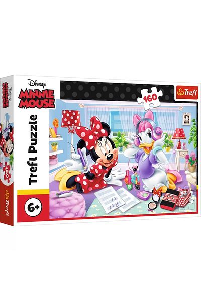 Vardem 15373 Trefl Puzzle Minnie Day with Best Friend 160 Piece Puzzle